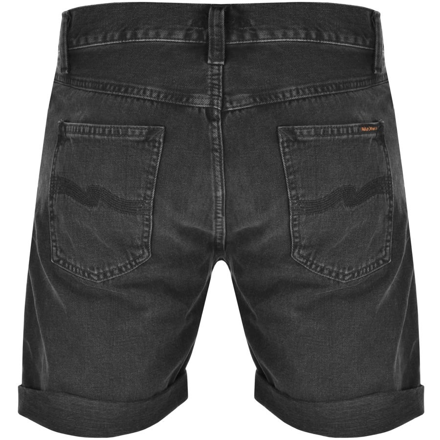 Alternative Image for ProductNudie Jeans Josh Shorts Black2